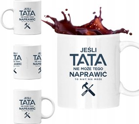 Bögre Apák Napjára Ajándék Ha apa nem tudja megjavítani, akkor senki