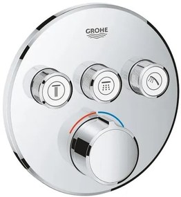 Zuhany csaptelep Grohe Smart Control vakolat alatti rész nélkül króm 29146000