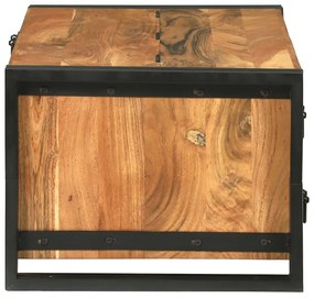 Kávézóasztal - 90x50x38 cm Tömör Akácfából