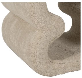 Bézs buklé puff – Ixia