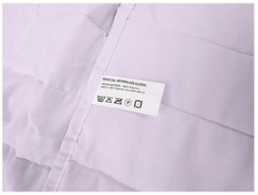 SUMMER nyári steppelt paplan 140x200 cm párnahuzattal 45x75 cm, lila