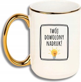 Bögre Nagy Fehér Arany Rant Vicces Ajándék Bögre Saját Nyomtatással