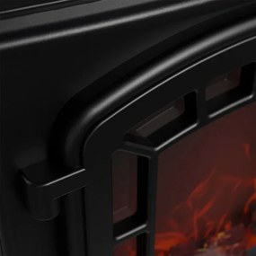 Juskys 2000W elektromos kandalló – fekete