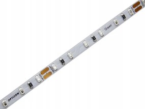 Led Szalag 24V DC Szín Zöld 7,2W méter IP20 4mm 600 Smd 2216 Opticon