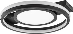 RÁBALUX 71401 SHIRIN Modern LED Mennyezeti Lámpa Fekete IP20
