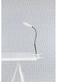 Flex fehér asztali LED lámpa csipesszel - Markslöjd