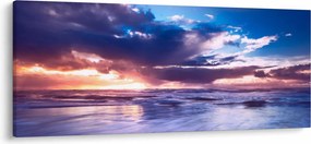 Kép - Naplemente a tengerparton (120x50 cm)