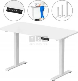 Kingsmith Walkingdesk Elektromosan állítható magasságú íróasztal Fehér