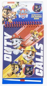 Mancs Őrjárat Duty Calls scratch képkarcoló és színező szett