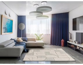 Krémszínű szőnyeg 120x170 cm Lena – Universal