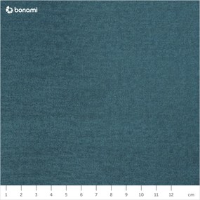 Luca kék kinyitható bársonykanapé - Milo Casa