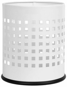 Alda Officer perforált szemetes 7 l, fehér, 7 l