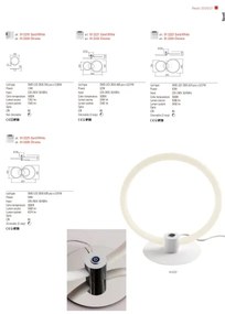 Redo 01-2224 - LED Dimmelhető felületre szerelhető csillár SPELL LED/43W/230V 3000K króm
