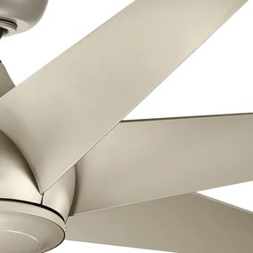 Kichler KLF-LEHR2-54-AS-Mennyezeti ventilátor LEHR átm. 137 cm IP44 + távirányítás