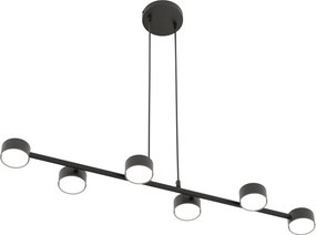 Emibig modern függeszték megara fekete emi1439/6