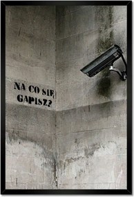 Poszterek keretben 40x60 Banksy Mit bámulsz