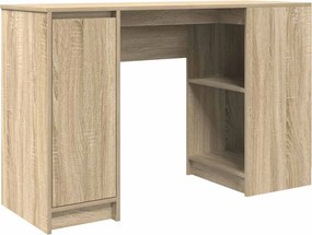 vidaXL sonomatölgy színű forgácslap íróasztal 120x42x76 cm