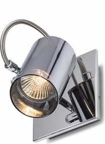 Rendl Bugsy I króm fali lámpa GU10, forgó reflektor 230V