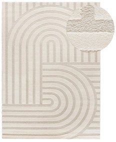 Krémszínű szőnyeg 120x170 cm Snowy – Universal