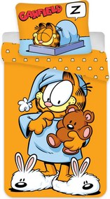 Garfield Bedtime gyerek, ovis ágyneműhuzat 100×135cm, 40×60 cm
