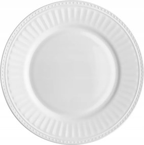 Ebédlő tányér fehér 25 cm Roma Florina