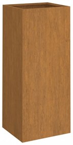 corten acél növénytartó 32x29x75 cm