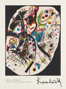 Festmény reprodukció Small Worlds - Wassily Kandinsky, (30 x 40 cm)