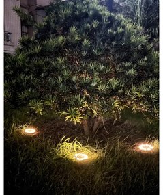 Immax 08496L-SADA 4xLED kültéri napelemes lámpa szenzorral 0,048W/2V IP68