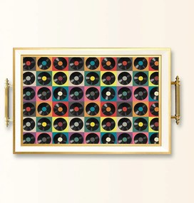 Üveg tálca, 38×24 cm – TPB9904