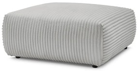 Világosszürke kordbársony lábtartó Lucien – Bobochic Paris