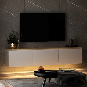 TV asztal Neon fehér