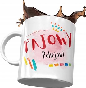 Bögre Rendőrnek Cool Rendőr Ajándék Nyomtatott Fotóval