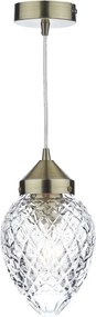 Dar Lighting AGATHA AGA0175 Függőlámpa 1x60W/E27