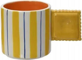 Kerámia bögre tésztatartóval 9cm