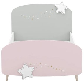 Elmo gyerekágy 90 x200 cm Pink N