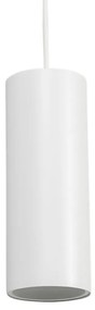Design függőlámpa fehér színben, sínadapterrel, 1 fázisú - Iconic Tubo