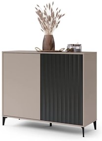 RONJA komód taupe/fekete