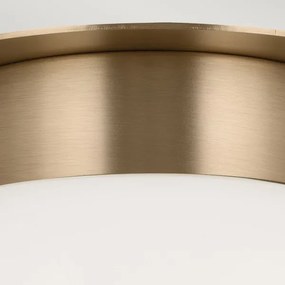 Kichler KL-ALBERS-F-G-CPZ ALBERS mennyezeti lámpa, 1x E27/40W/230V, átm. 20,3 cm, aranyszínű