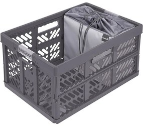 Keeeper Összecsukható gyümölcs- és zöldségtárolóNeo 13 l Graphite