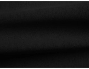 Fekete kinyitható-tárolóhelyes sarokkanapé (bal oldali-heverő résszel) Moku – Makamii