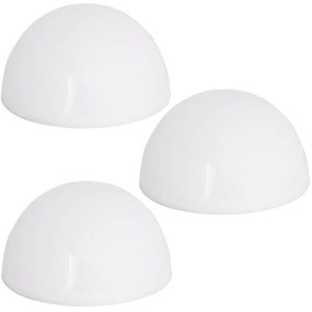 monzana® 3 db LED-es félkör alakú napelemes lámpa készlet