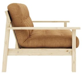 Mustársárga kinyitható kanapé 190 cm Unwind – Karup Design