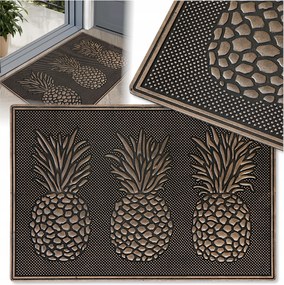 Lábtörlő Külső Bejárati Ajtóhoz 40x60 Cipőhöz Gumi Vastag Szőnyeg