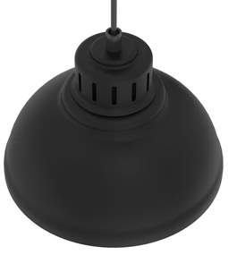 Csillár zsinóron SVEN 2xE27/15W/230V fekete