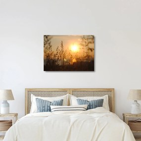 Napkelte képe (üvegen) (70x50 cm)