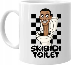 Skibidi toilet fej a WC-ben bögre Trend Viral Tiktok