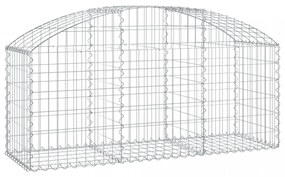 íves horganyzott vas gabion kosár 150x50x60/80 cm