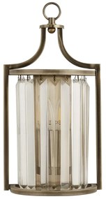 Searchlight 8571AB - Fali lámpa VICTORIA 1xE14/60W/230V réz