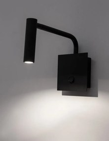 Fali Lámpa Fekete SICILY NOVA LUCE 7140181
