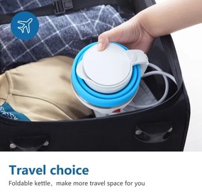 Aigostar utazó vízforraló 600 ml 1000W/230V